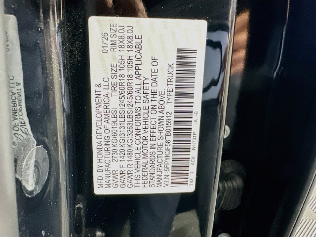 Used 2026 Honda Ridgeline RTL image 29