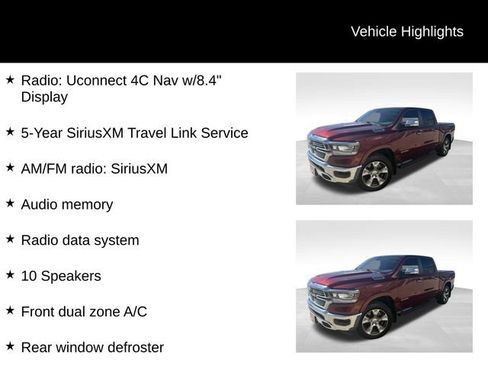 Used 2020 RAM 1500 Laramie AWD/4WD image 8