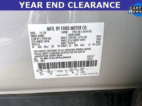 Used 2023 Lincoln Aviator Reserve w/ Equipment Group 201A image 17