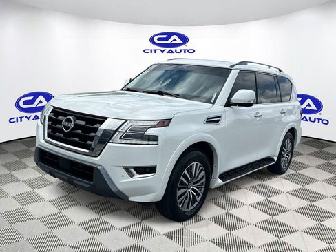 Used 2023 Nissan Armada SL w/ Captain's Chairs Package AWD/4WD image 9