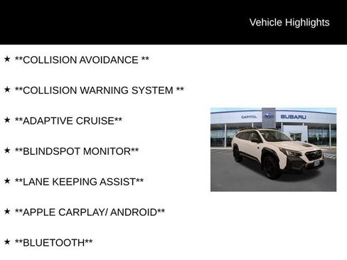 Used 2024 Subaru Outback Wilderness image 5
