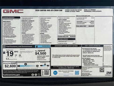 New 2026 GMC Canyon AT4 image 21