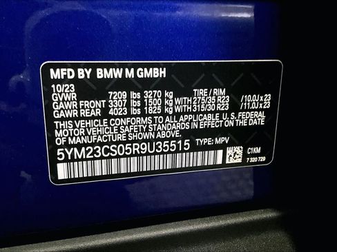 Used 2024 BMW XM AWD/4WD image 32