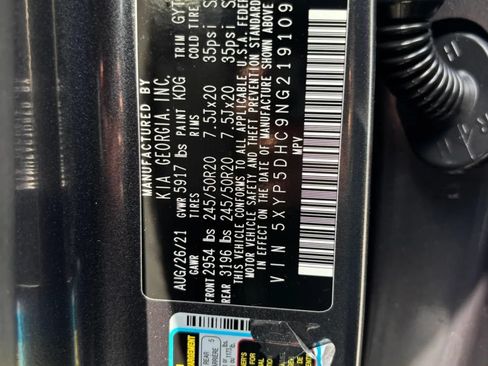 Used 2022 Kia Telluride SX w/ SX Prestige Package AWD/4WD image 27
