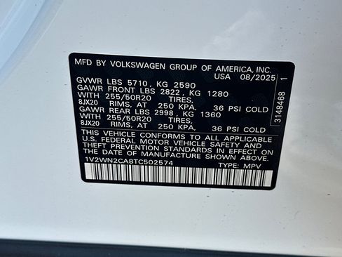 New 2026 Volkswagen Atlas SE image 26