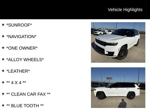 Used 2024 Jeep Grand Cherokee L Summit AWD/4WD image 4