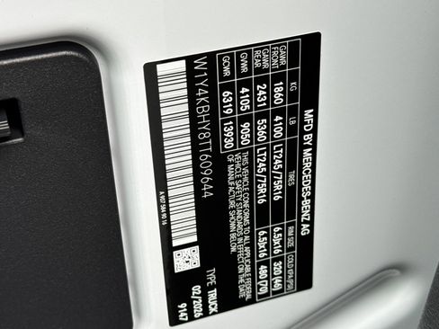 New 2026 Mercedes-Benz Sprinter 2500 image 28