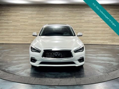 Used 2023 INFINITI Q50 Luxe w/ Cargo Package AWD/4WD image 2