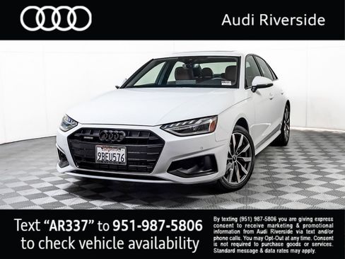 Used 2022 Audi A4 2.0T Premium Plus w/ Premium Plus Package image 1