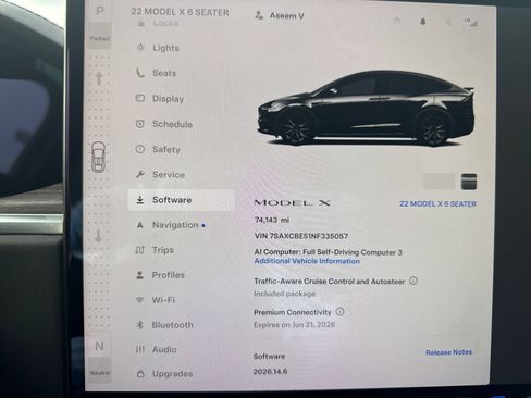 Used 2022 Tesla Model X AWD/4WD image 20