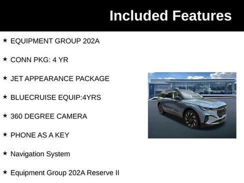New 2026 Lincoln Nautilus Reserve w/ Jet Appearance Package AWD/4WD image 6
