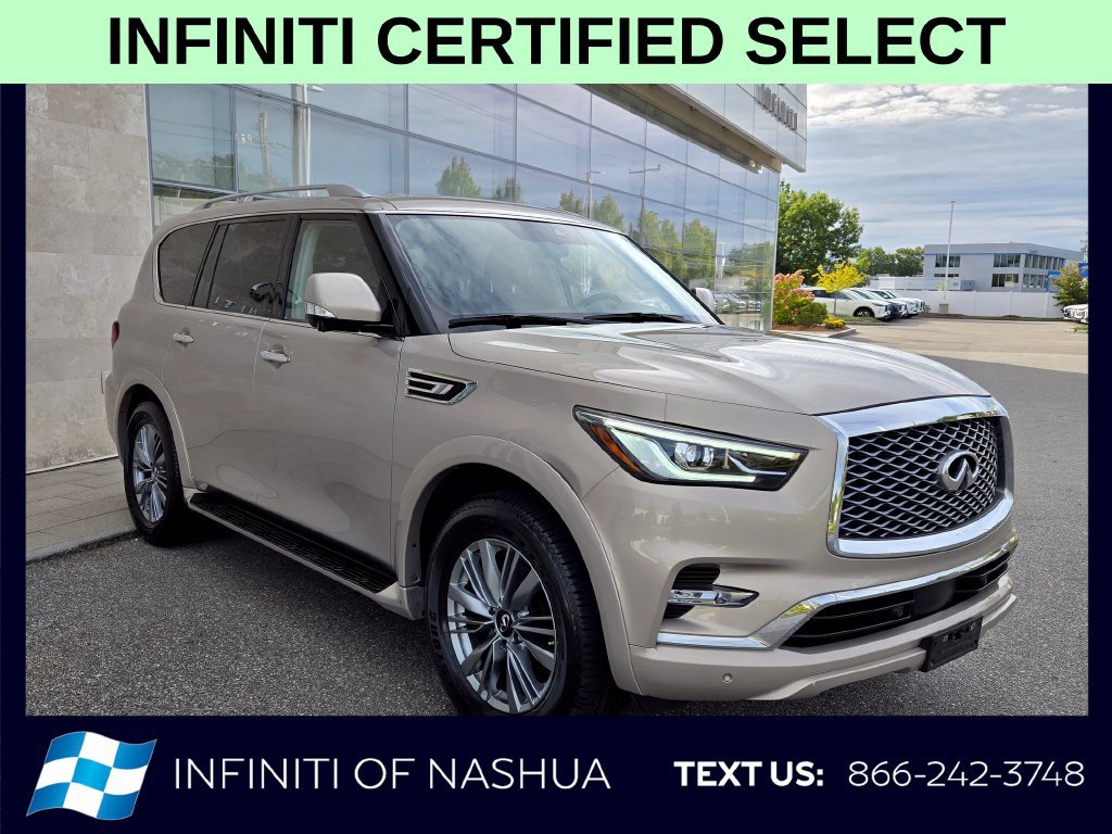 Certified 2021 INFINITI QX80 Luxe w/ Cargo Package AWD/4WD image 12