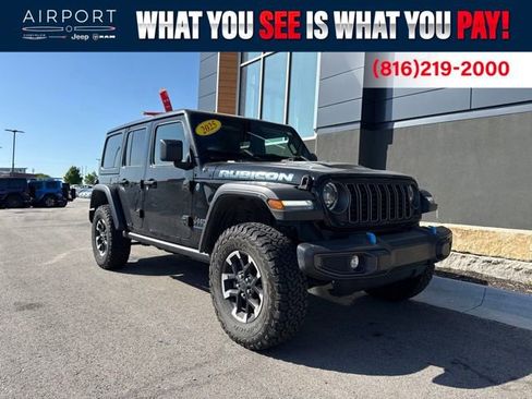 Used 2025 Jeep Wrangler Unlimited Rubicon 4xe w/ Convenience Group AWD/4WD image 1