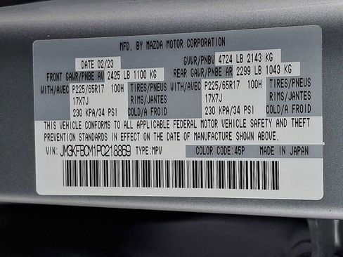 Certified 2023 MAZDA CX-5 AWD 2.5 S w/ Preferred Package image 27