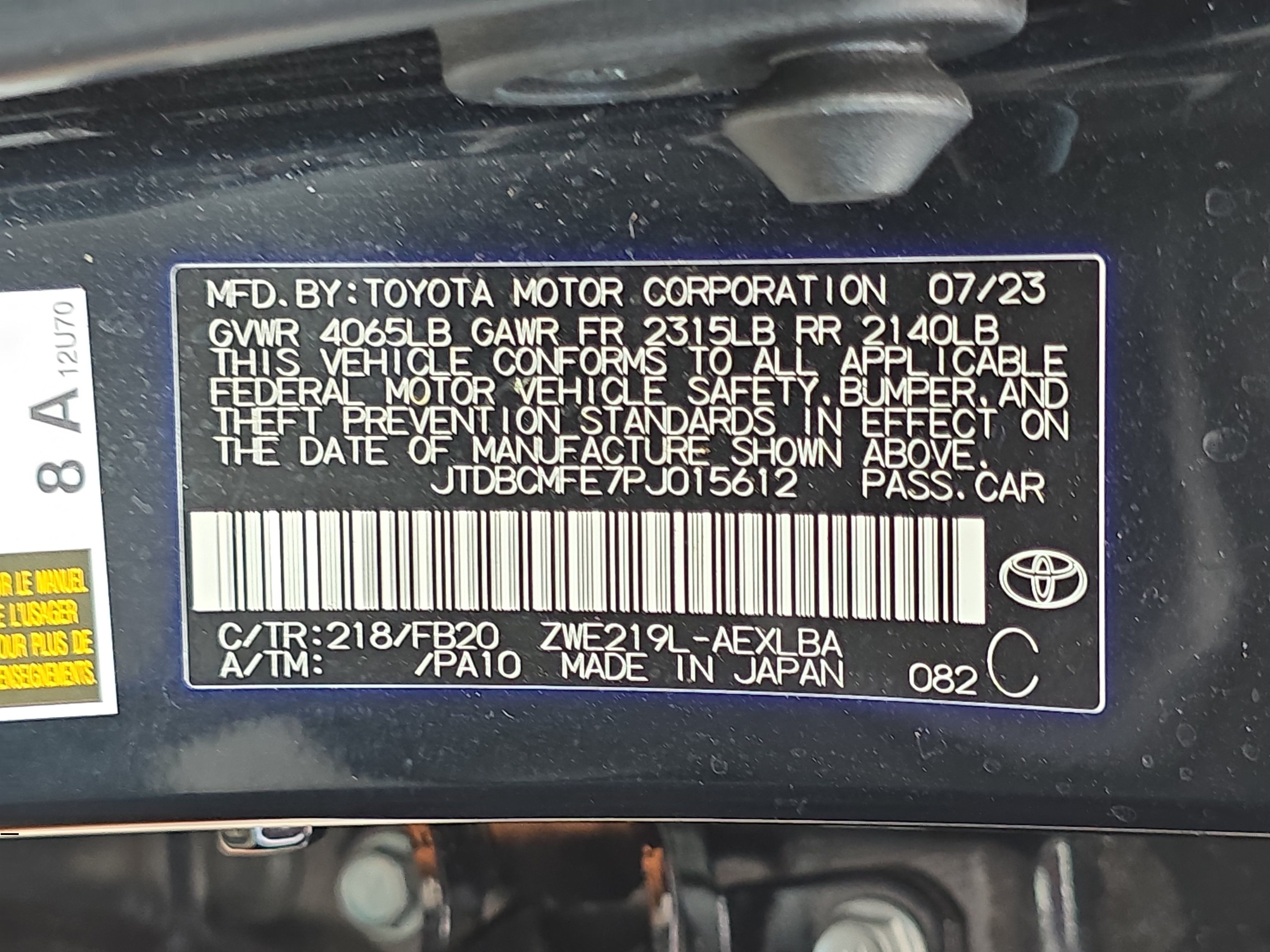 Used 2023 Toyota Corolla LE FWD image 34