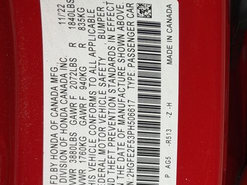 Used 2023 Honda Civic Sport image 24