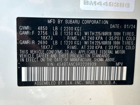 Used 2024 Subaru Outback Limited AWD/4WD image 33