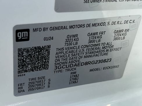 Used 2024 Chevrolet Silverado 1500 W/T w/ Trailering Package AWD/4WD image 30