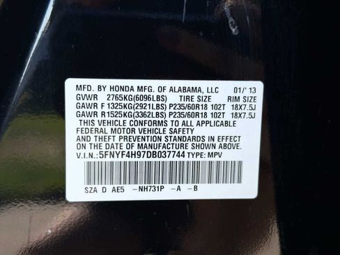 Used 2013 Honda Pilot Touring image 31