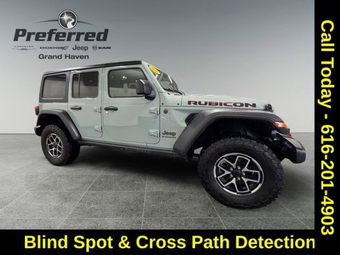 Used 2024 Jeep Wrangler Unlimited Rubicon w/ Safety Group image 8