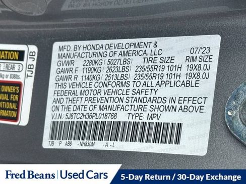 Used 2023 Acura RDX AWD image 37
