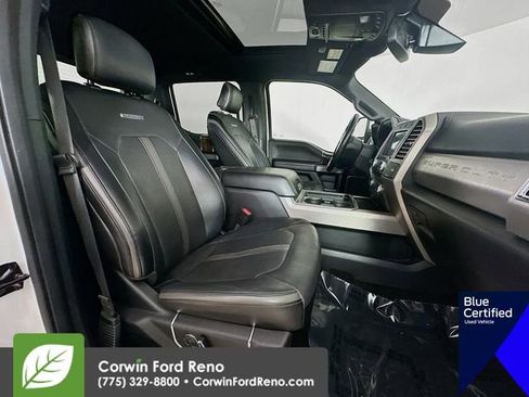 Used 2017 Ford F350 Platinum w/ Platinum Ultimate Package AWD/4WD image 30