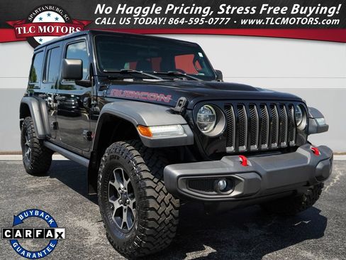 Used 2020 Jeep Wrangler Unlimited Rubicon w/ LED Lighting Group AWD/4WD image 1