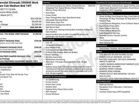 New 2026 Chevrolet Silverado 3500 W/T image 26