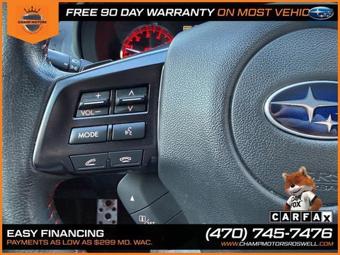 Used 2015 Subaru WRX Limited image 21