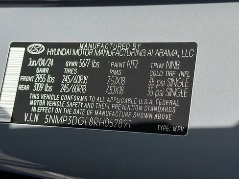 Certified 2024 Hyundai Santa Fe XRT AWD/4WD image 32