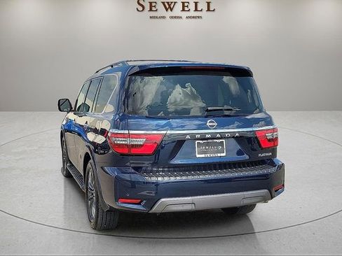 Used 2023 Nissan Armada Platinum w/ Captain's Chairs Package AWD/4WD image 3