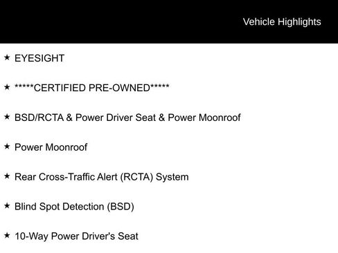 Certified 2025 Subaru Crosstrek 2.5i Sport AWD/4WD image 5