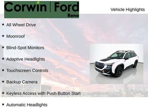 Used 2026 Subaru Forester Wilderness AWD/4WD image 8
