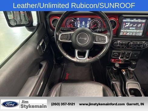 Used 2021 Jeep Wrangler Unlimited Rubicon w/ Uconnect 4C Nav & Sound Group AWD/4WD image 7