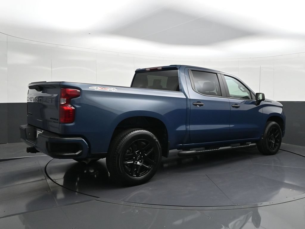 Certified 2024 Chevrolet Silverado 1500 Custom w/ Turbomax Blackout Package AWD/4WD image 5