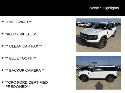 Used 2024 Ford Bronco Sport Big Bend w/ Convenience Package AWD/4WD image 4