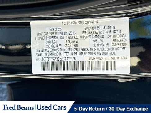 Used 2023 MAZDA CX-9 Signature image 37