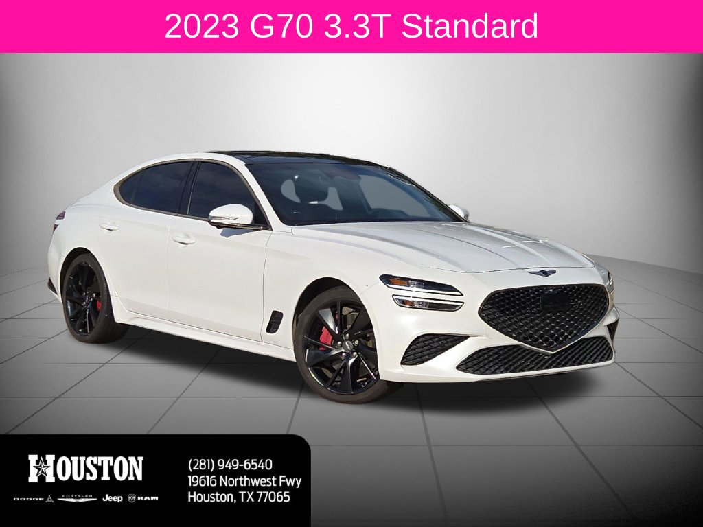 Used 2023 Genesis G70 3.3T w/ Sport Prestige Package RWD image 1
