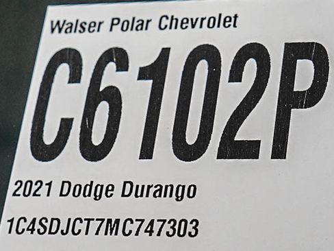 Used 2021 Dodge Durango R/T w/ Tow 'N Go Group AWD/4WD image 36