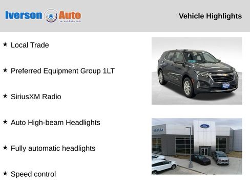 Used 2022 Chevrolet Equinox LT image 2