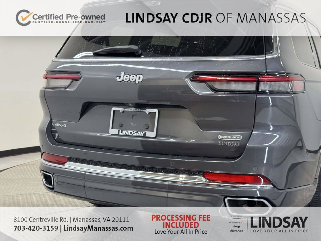 Used 2025 Jeep Grand Cherokee L Overland w/ Advanced Protech Group III AWD/4WD image 10