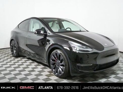 Used 2024 Tesla Model Y Performance AWD/4WD image 1