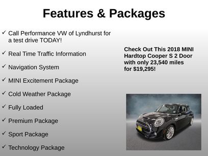 Used 2018 MINI Cooper S