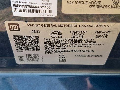 Certified 2024 Chevrolet Silverado 1500 LTZ w/ LTZ Convenience Package II AWD/4WD image 34
