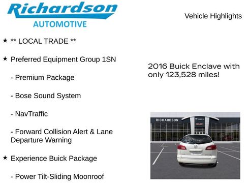 Used 2016 Buick Enclave Premium w/ Experience Buick Package AWD/4WD image 12