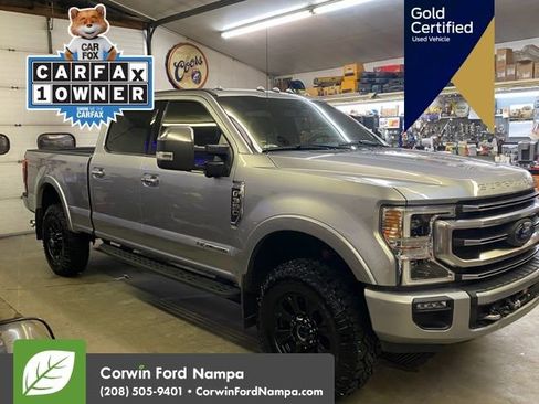 Used 2021 Ford F350 Platinum w/ Tremor Off-Road Package AWD/4WD image 1
