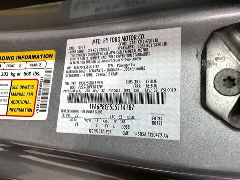 Used 2020 Ford Mustang GT w/ Equipment Group 301A RWD image 36