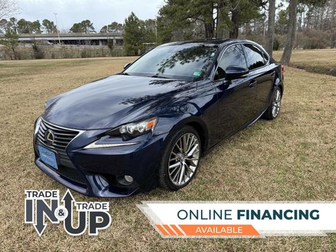 Used 2014 Lexus IS 250 AWD w/ Luxury Package w/Brown Wood image 1