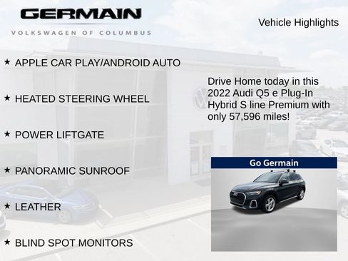 Used 2022 Audi Q5 e Premium w/ Convenience Package AWD/4WD image 5