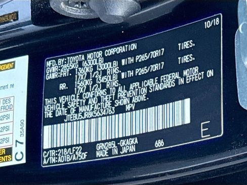 Used 2019 Toyota 4Runner TRD Pro AWD/4WD image 31